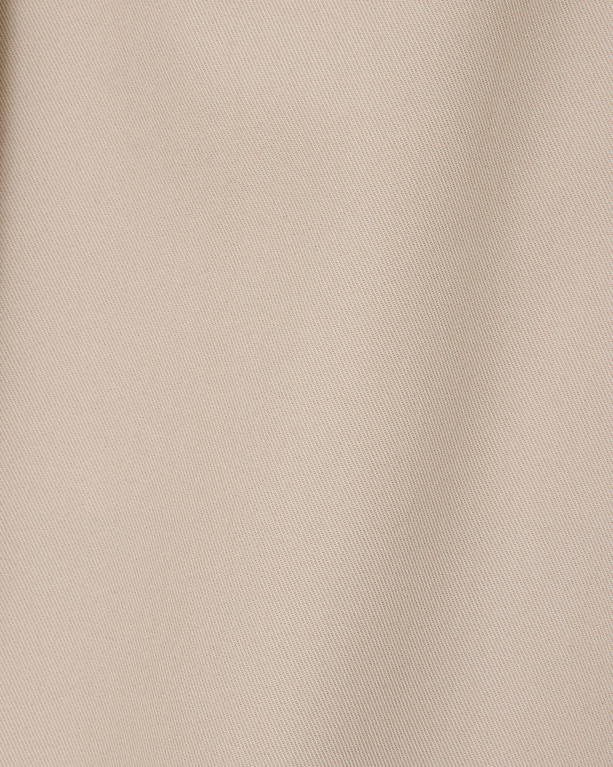 オーガニックコットン 40/2 ギャバジン / フラットテーパードイージートラウザーズ, Light Gray sold by MARKAWARE product image thumbnail 2