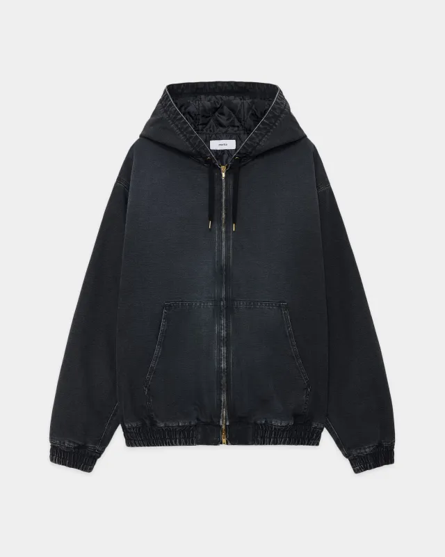 オーガニックコットンダック / ワーカーズパーカー, Black sold by MARKAWARE