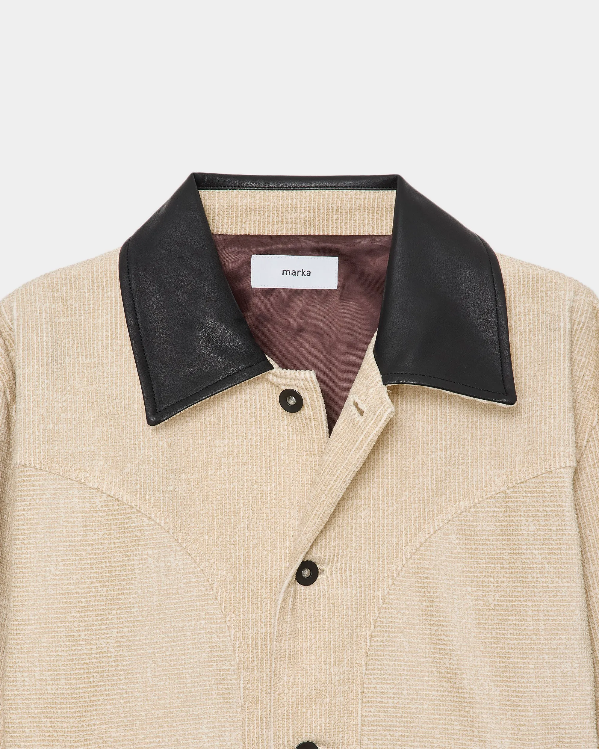 オーガニックコットン8Wコーデュロイ / ウェスタンジャケット, Ivory sold by MARKAWARE product image thumbnail 5