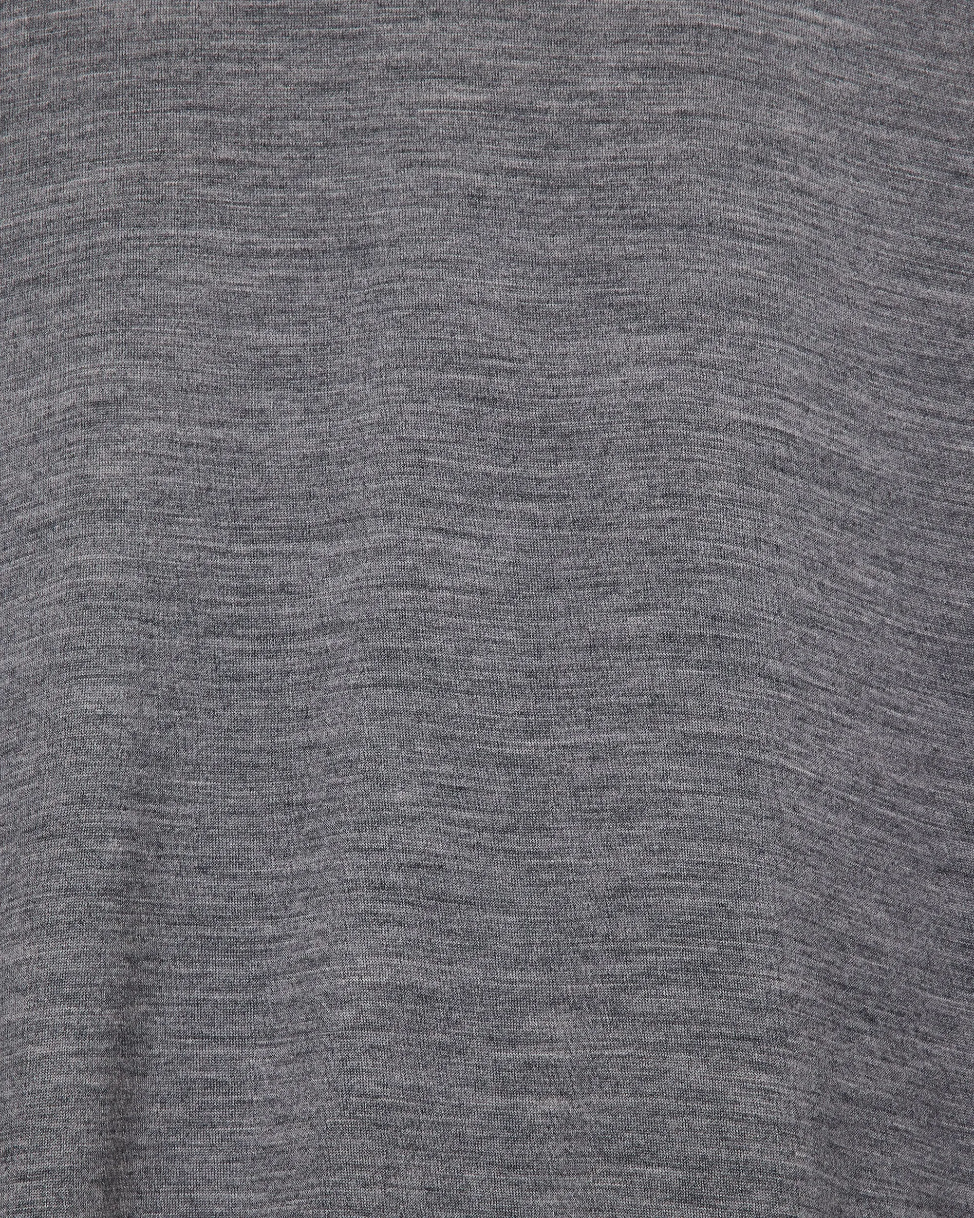 ウォッシャブルウール天竺 / 2ボタンポロL/S Tee, Top Gray sold by MARKAWARE product image thumbnail 2