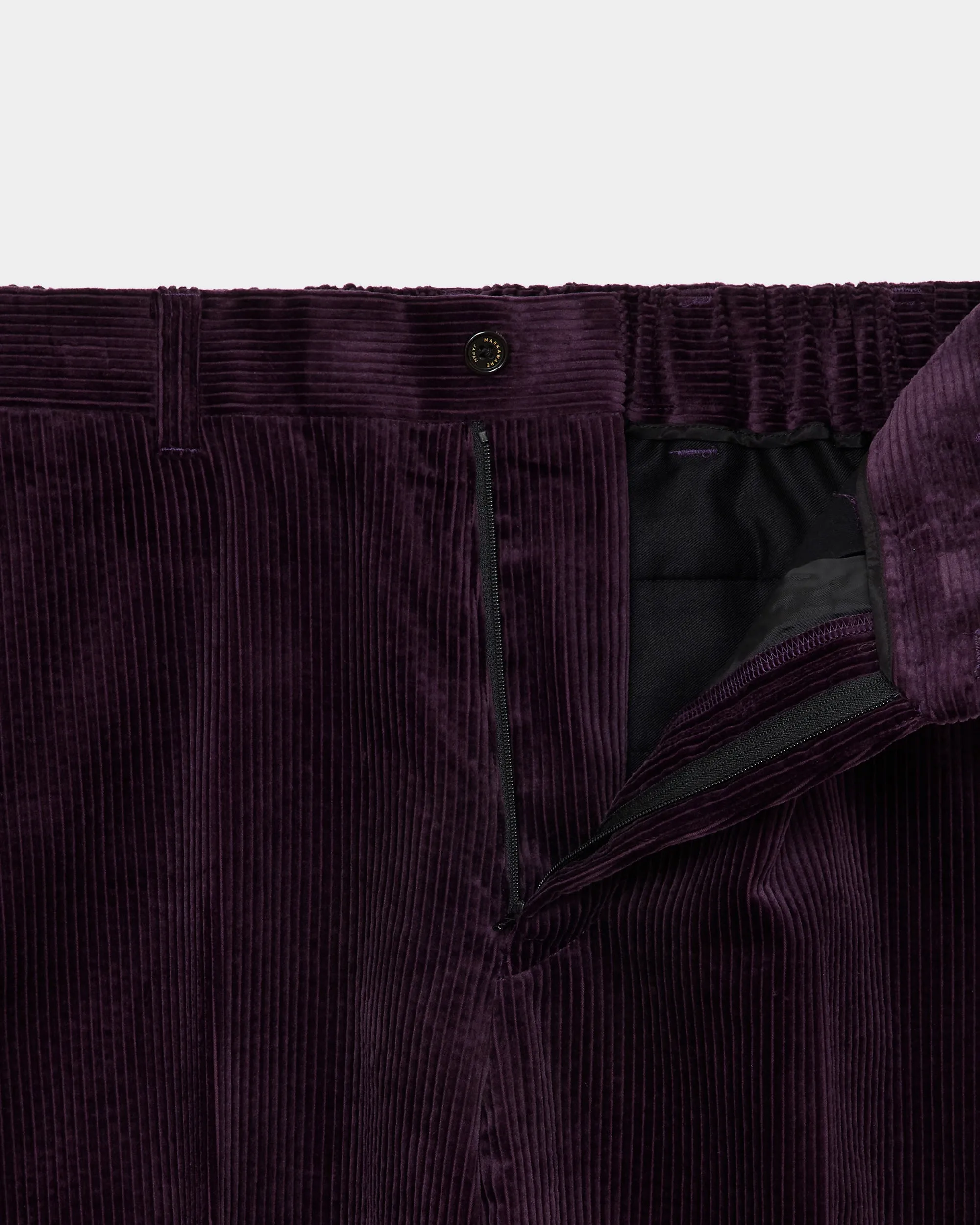 オーガニックコットン 6W コーデュロイ / フラットテーパードチノトラウザーズ, Purple sold by MARKAWARE product image thumbnail 2