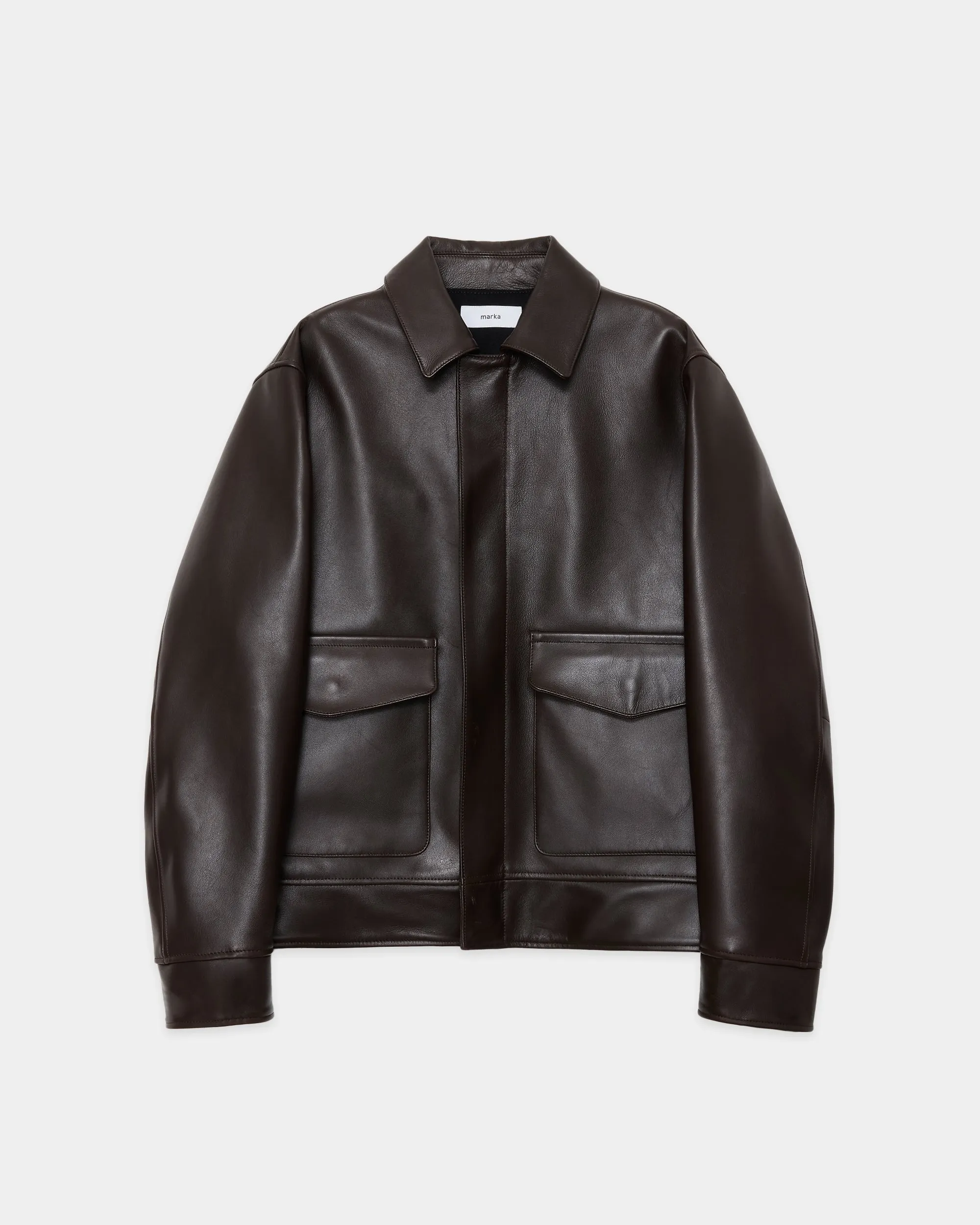 シープレザー / レザーフライトジャケット, Brown sold by MARKAWARE product image thumbnail 5