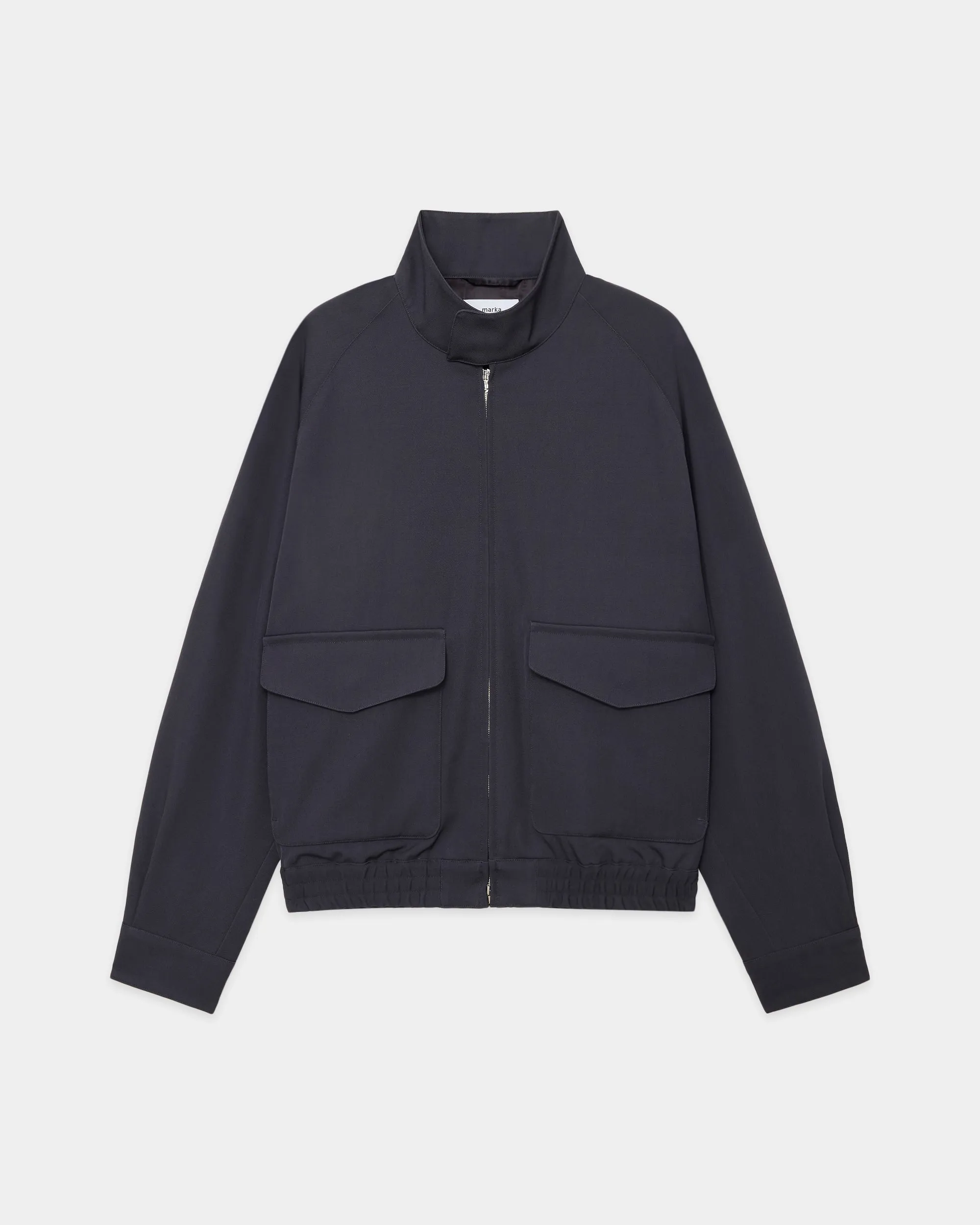 ウールギャバワッシャータンブラー / ドッグイヤージャケット, M Gray sold by MARKAWARE