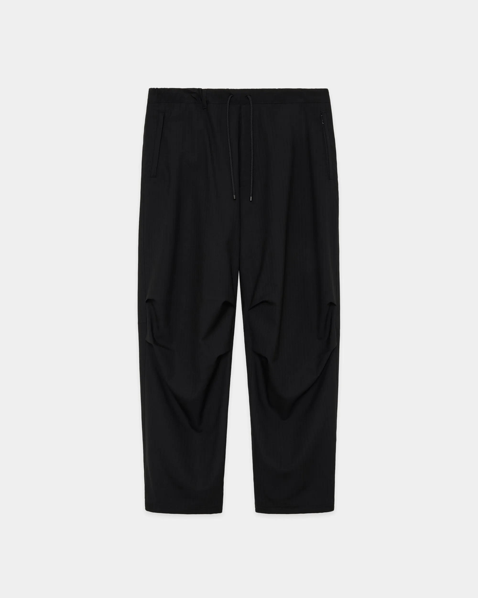 2/60 ウールリップストップ / トラックパンツ, Black sold by MARKAWARE product image thumbnail 5