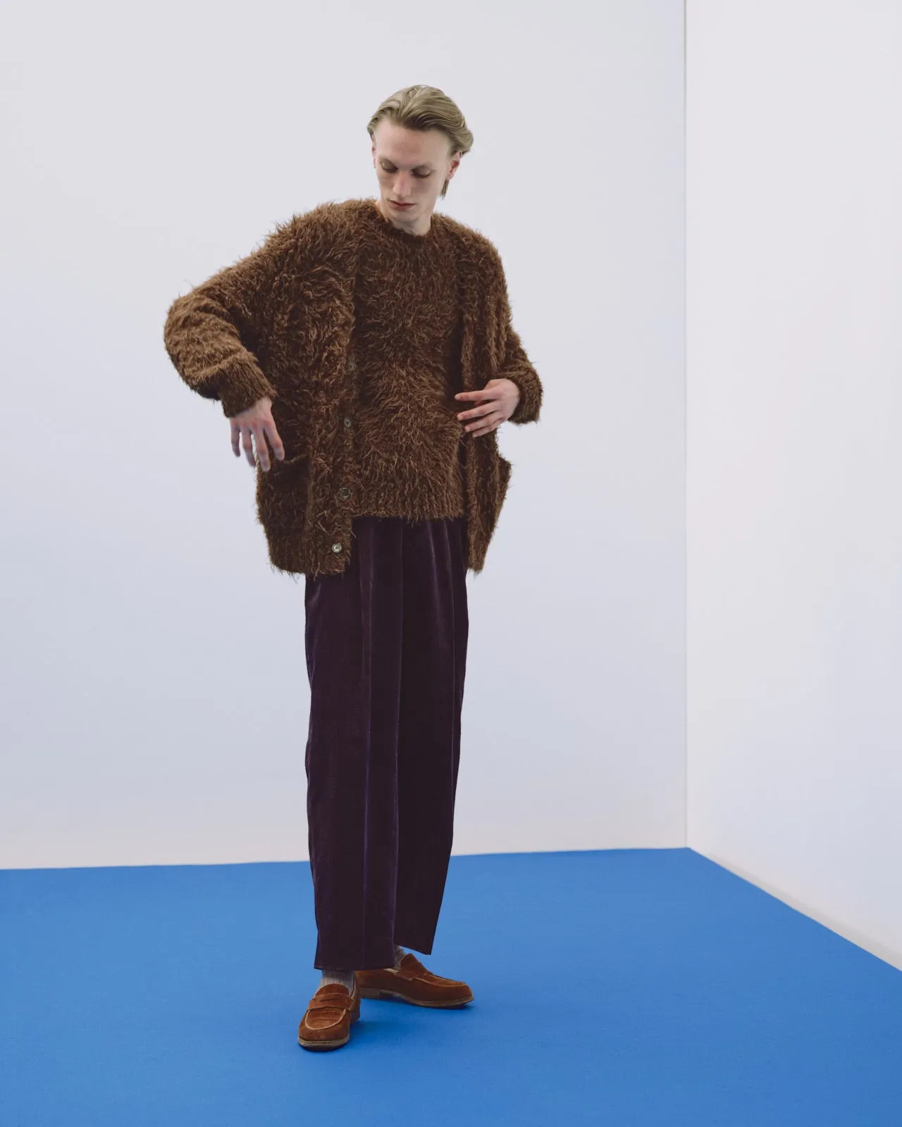 ナチュラルカラーアルパカ / アルパカファーカーディガン, Natural Brown sold by MARKAWARE product image thumbnail 3