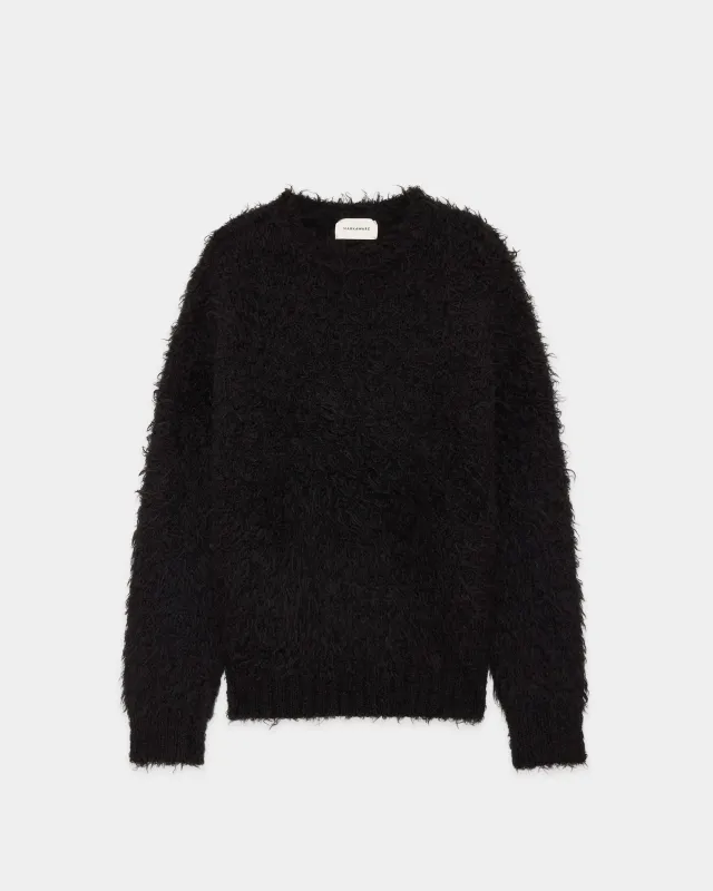 ナチュラルカラーアルパカ / アルパカファージャンパー, Natural Black sold by MARKAWARE