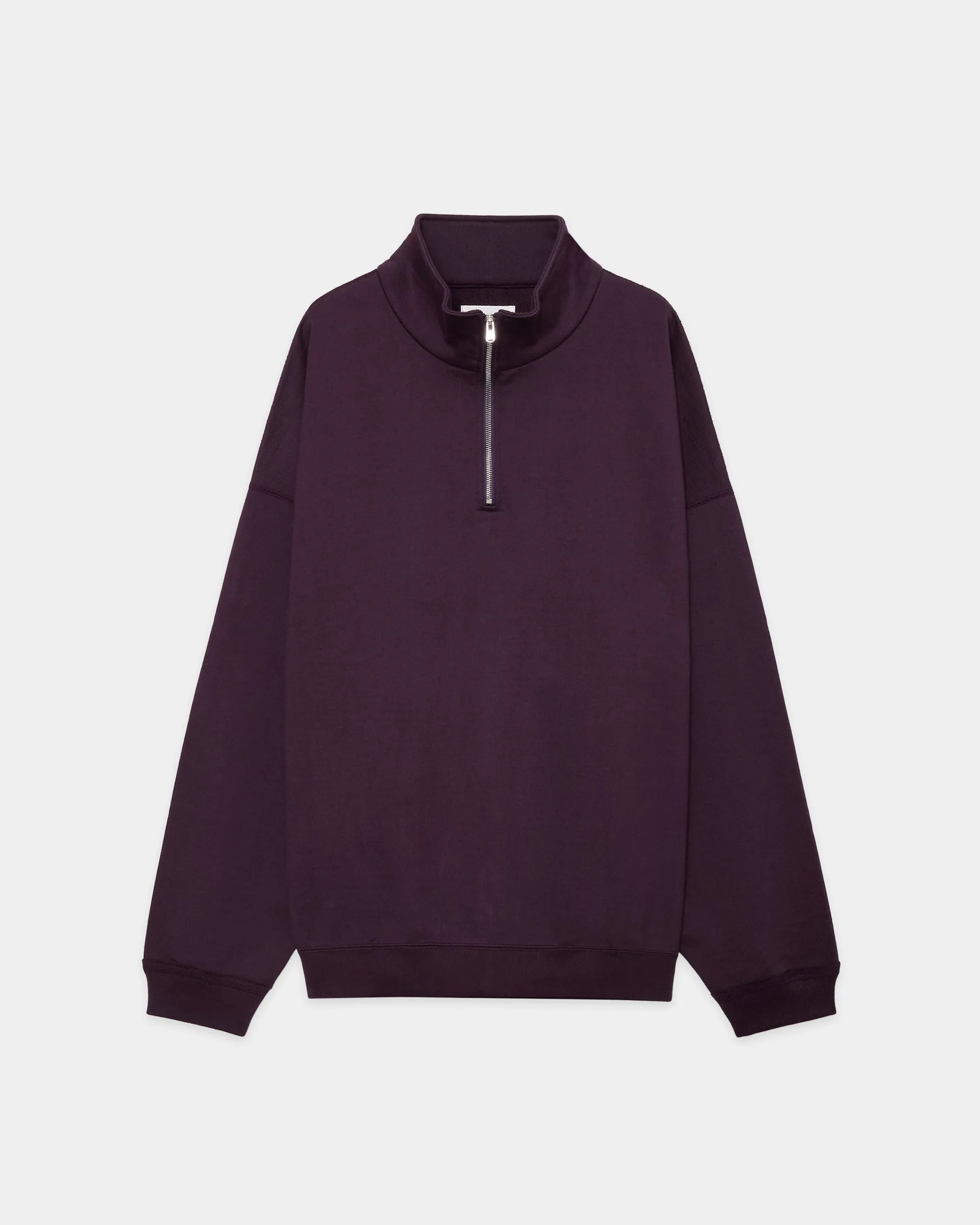 【PARKING別注】オーガニックコットンヘビー吊裏毛 / クォータージッププルオーバー, D.Purple sold by MARKAWARE