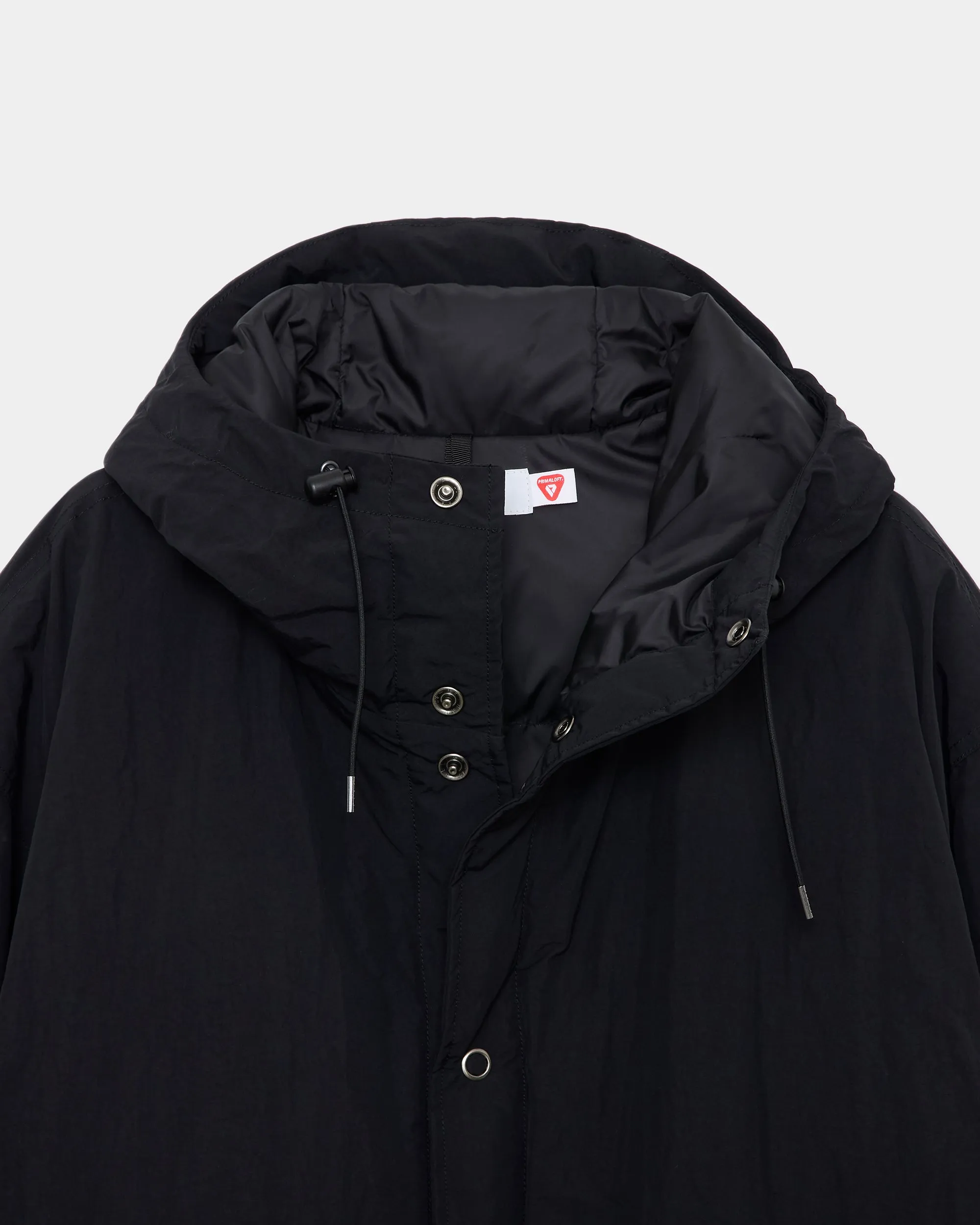 【PARKING別注】 リサイクルナイロンタッサー / パフドスノーパーカー, Black sold by MARKAWARE product image thumbnail 2