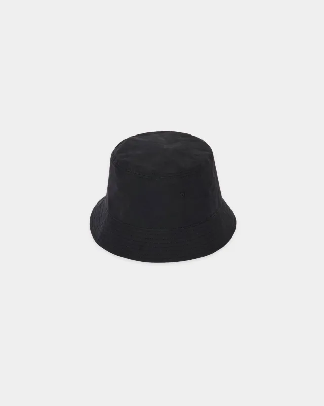 オーガニックコットン ヘビーオールウェザークロス / バケットハット, Black sold by MARKAWARE