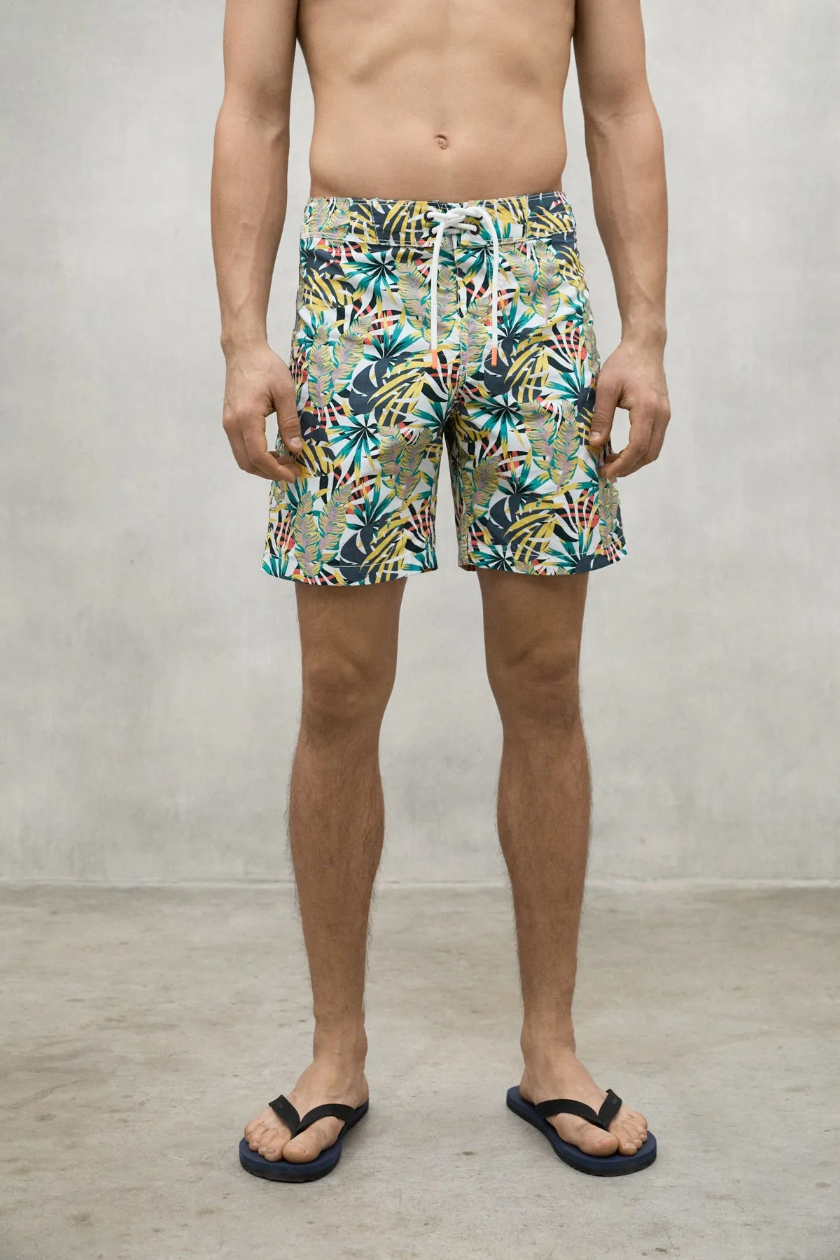 TRAJE DE BAÑO BYRON AMARILLO sold by Ecoalf