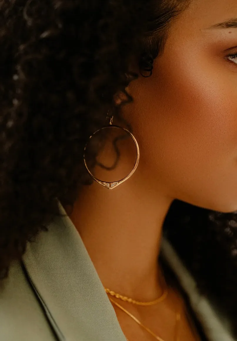 Sarah Mulder | Staff Party Earrings Gold sold by Allison Wonderland product image thumbnail 2