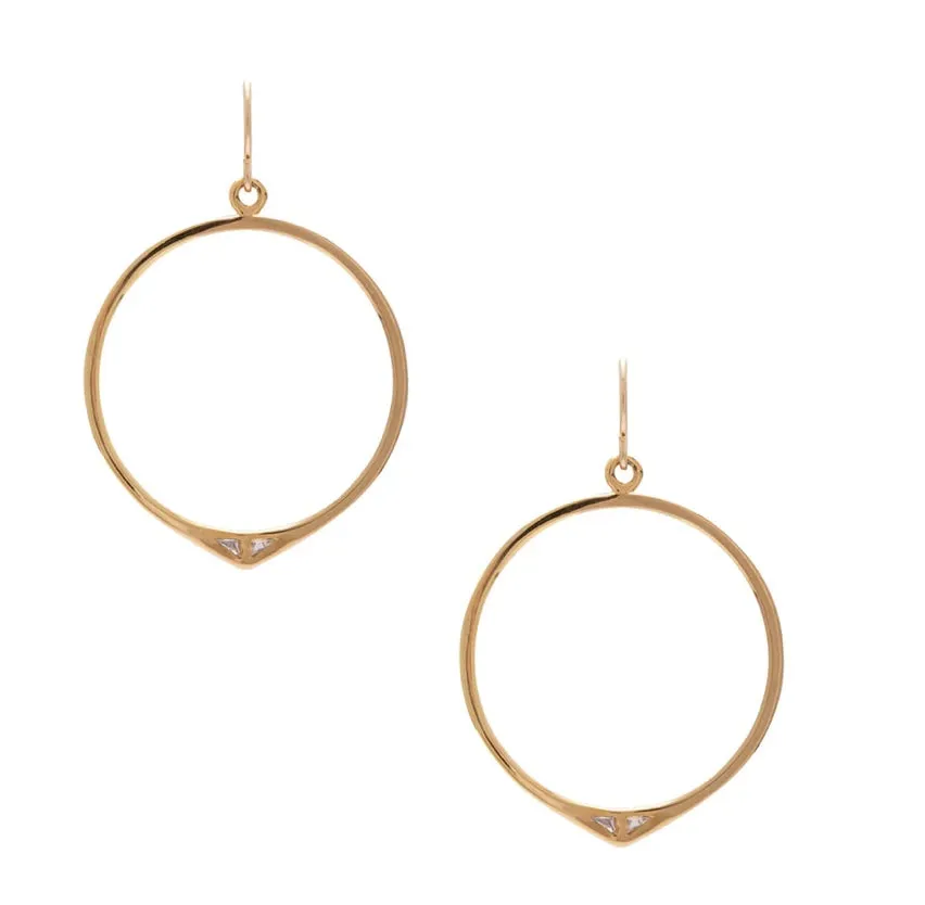 Sarah Mulder | Staff Party Earrings Gold sold by Allison Wonderland
