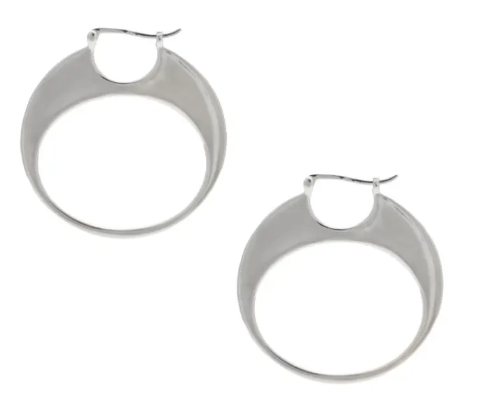 Sarah Mulder | Solange Earrings in Rhodium sold by Allison Wonderland