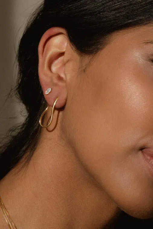 Sarah Mulder | Balance Studs in Rhodium sold by Allison Wonderland product image thumbnail 2