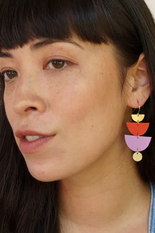 Scandinazn | Sunset Earrings sold by Allison Wonderland