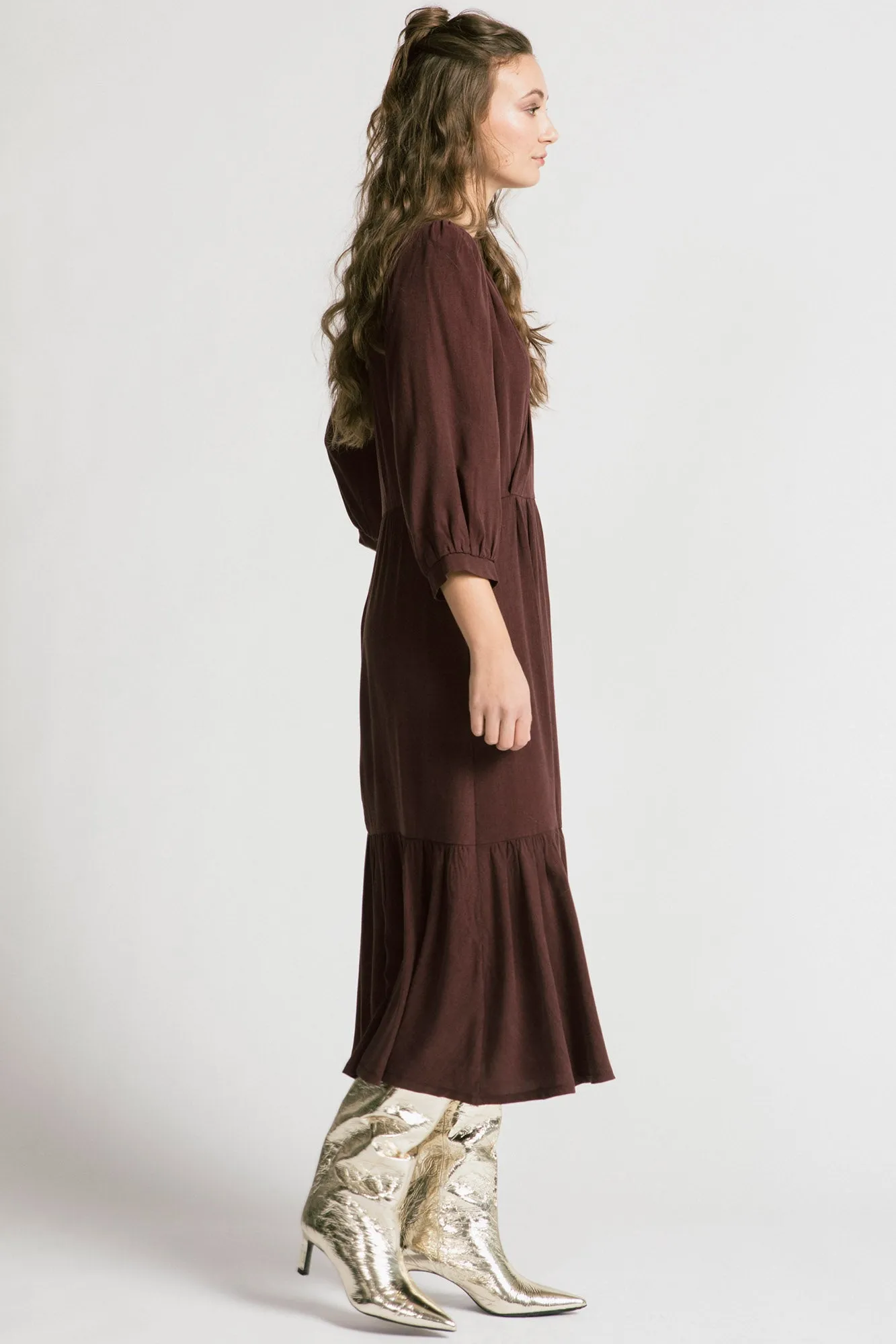 Chatterley Dress Mulberry sold by Allison Wonderland product image thumbnail 3