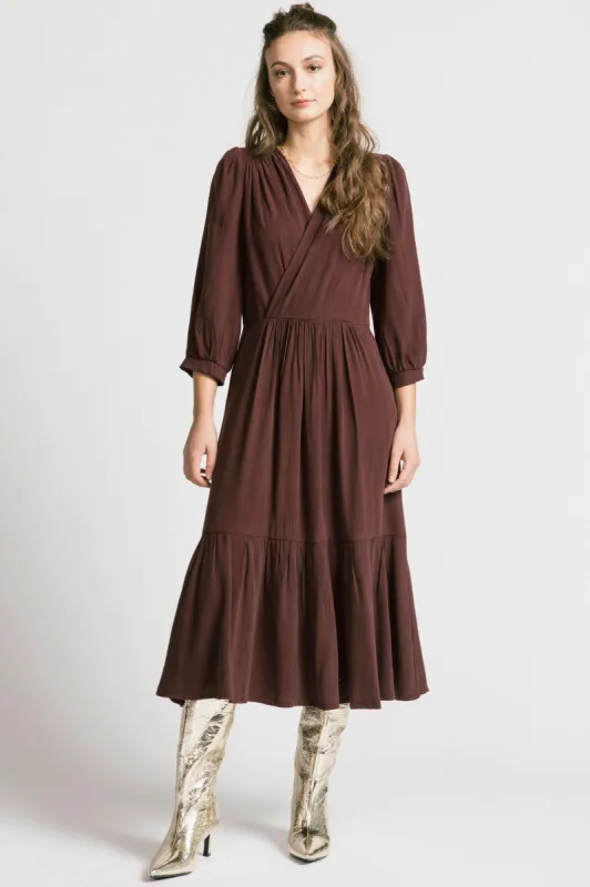 Chatterley Dress Mulberry sold by Allison Wonderland