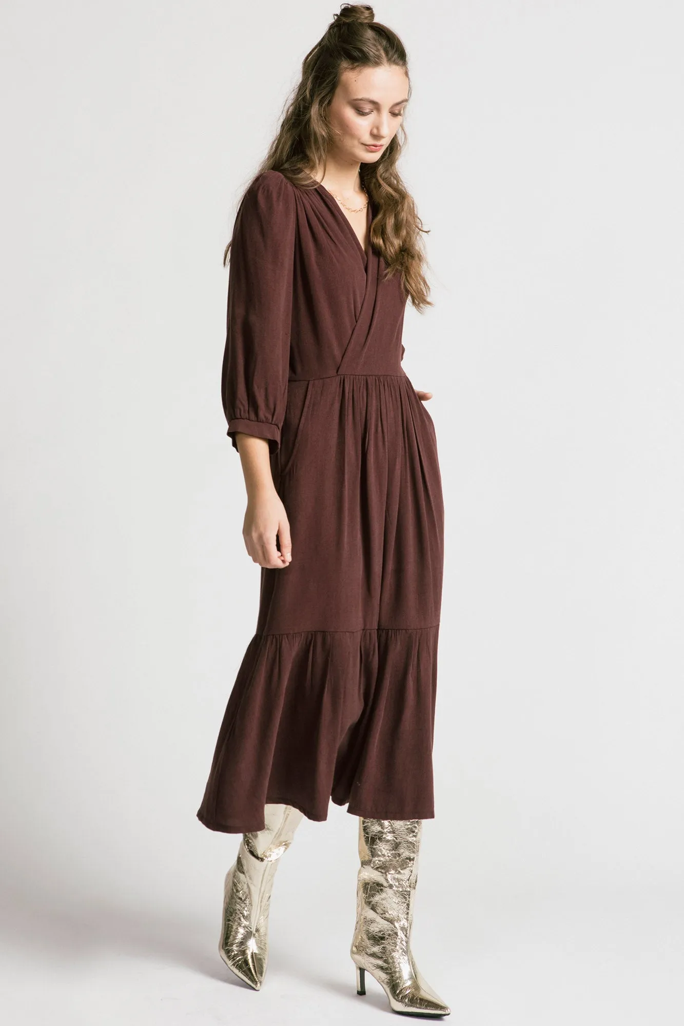 Chatterley Dress Mulberry sold by Allison Wonderland product image thumbnail 2