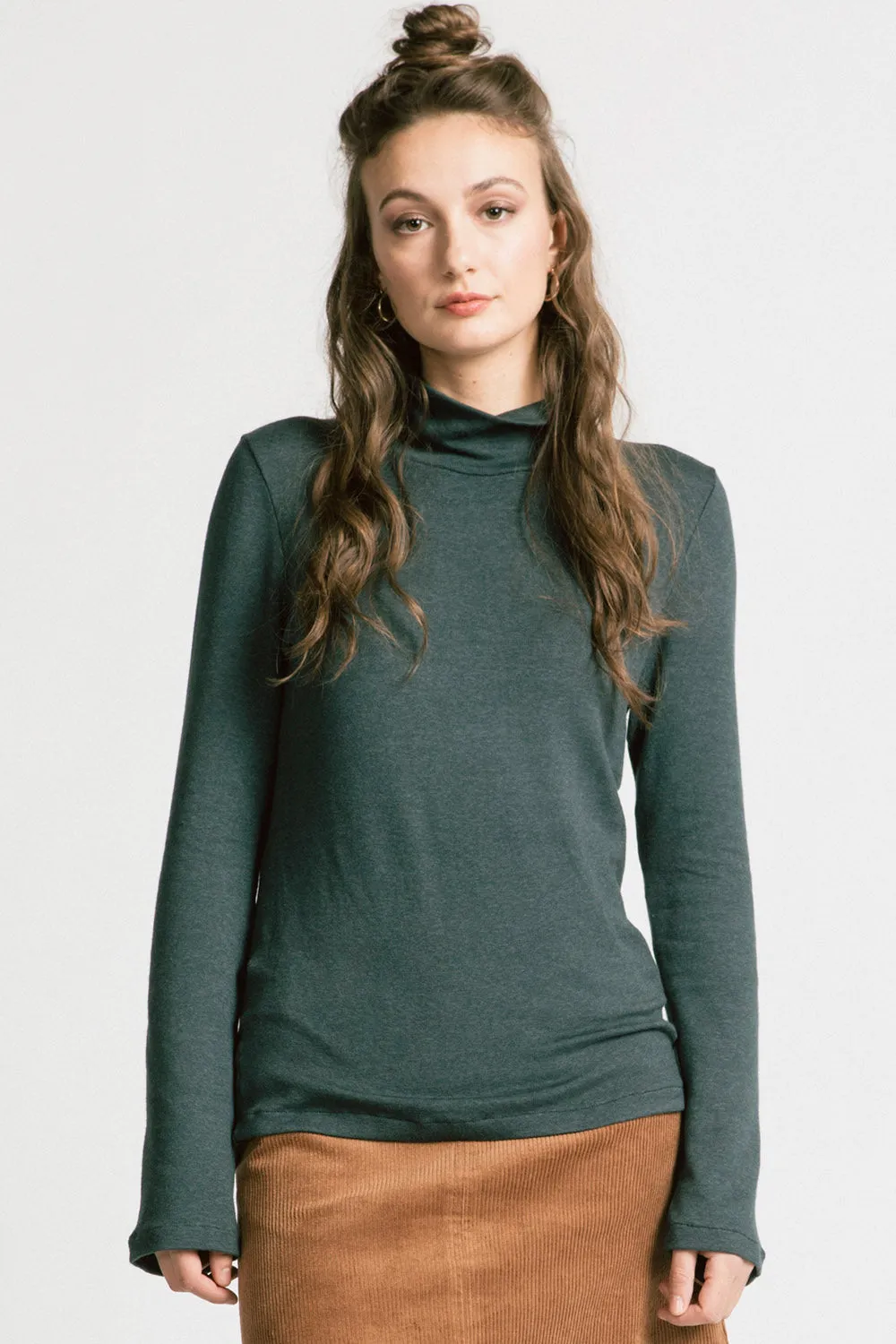 Forever Turtleneck Denim sold by Allison Wonderland