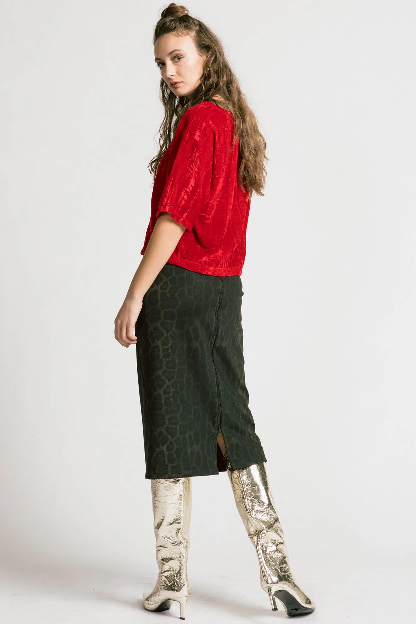 Graduate Skirt Animal Print sold by Allison Wonderland product image thumbnail 4