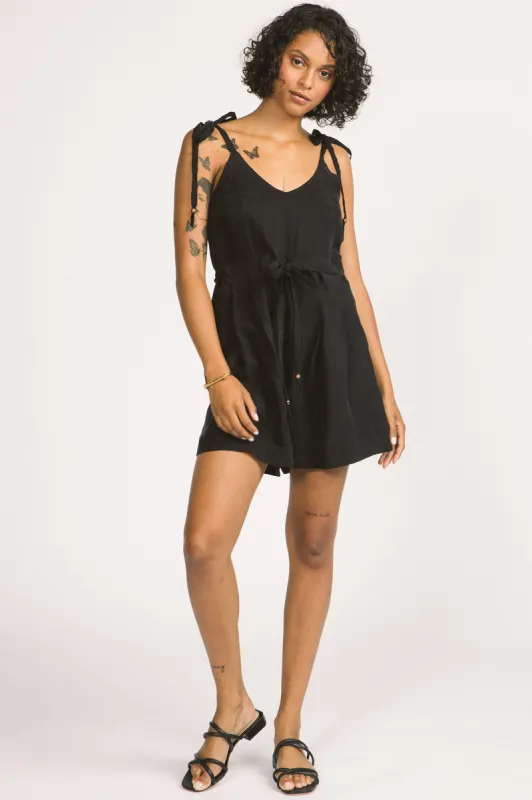 Meara Romper Black sold by Allison Wonderland