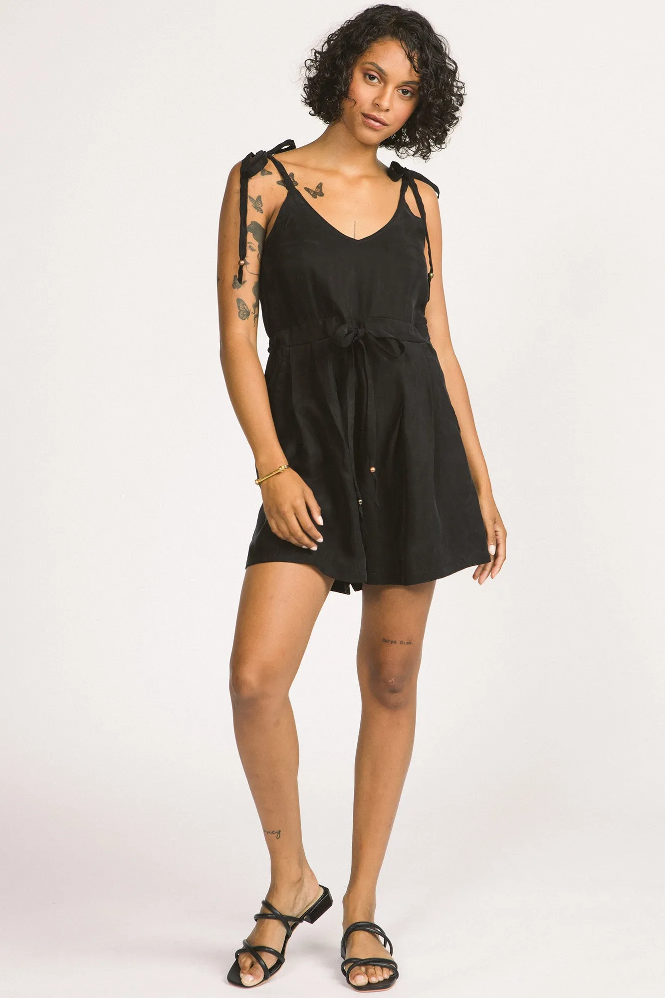 Meara Romper Black sold by Allison Wonderland
