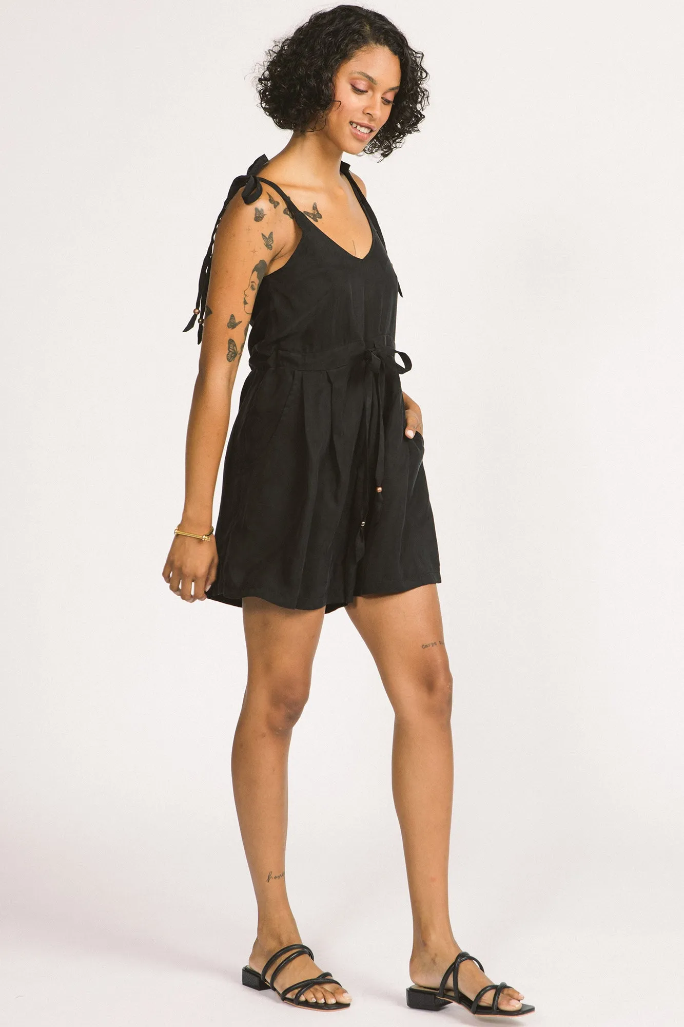 Meara Romper Black sold by Allison Wonderland product image thumbnail 2