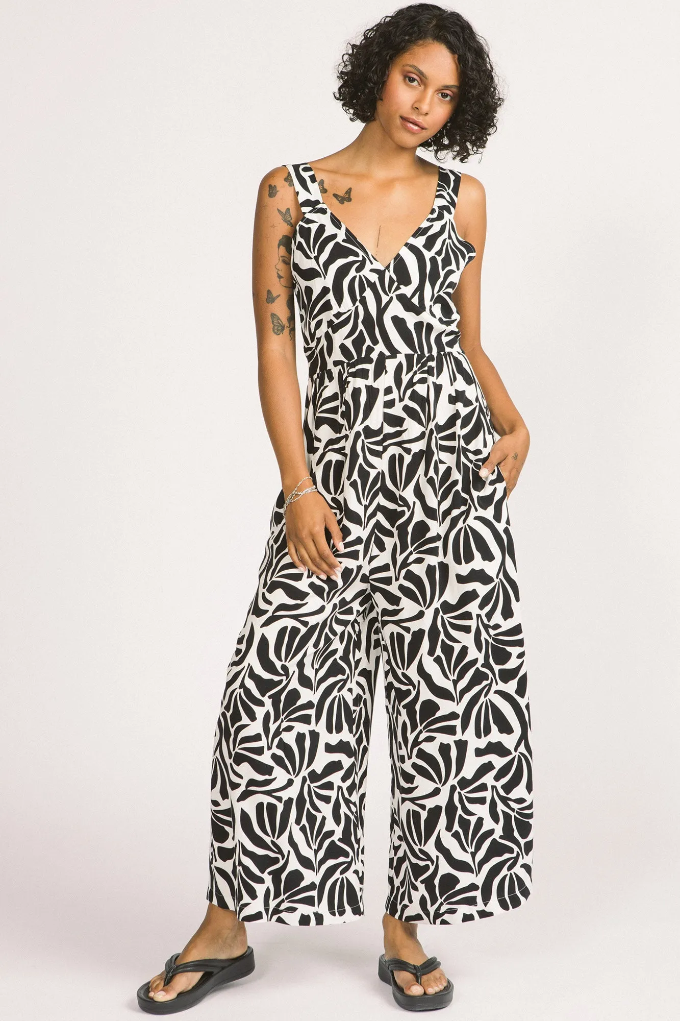 Zadie Jumpsuit Zebra Print sold by Allison Wonderland