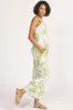 Zadie Jumpsuit Leaf Print sold by Allison Wonderland
