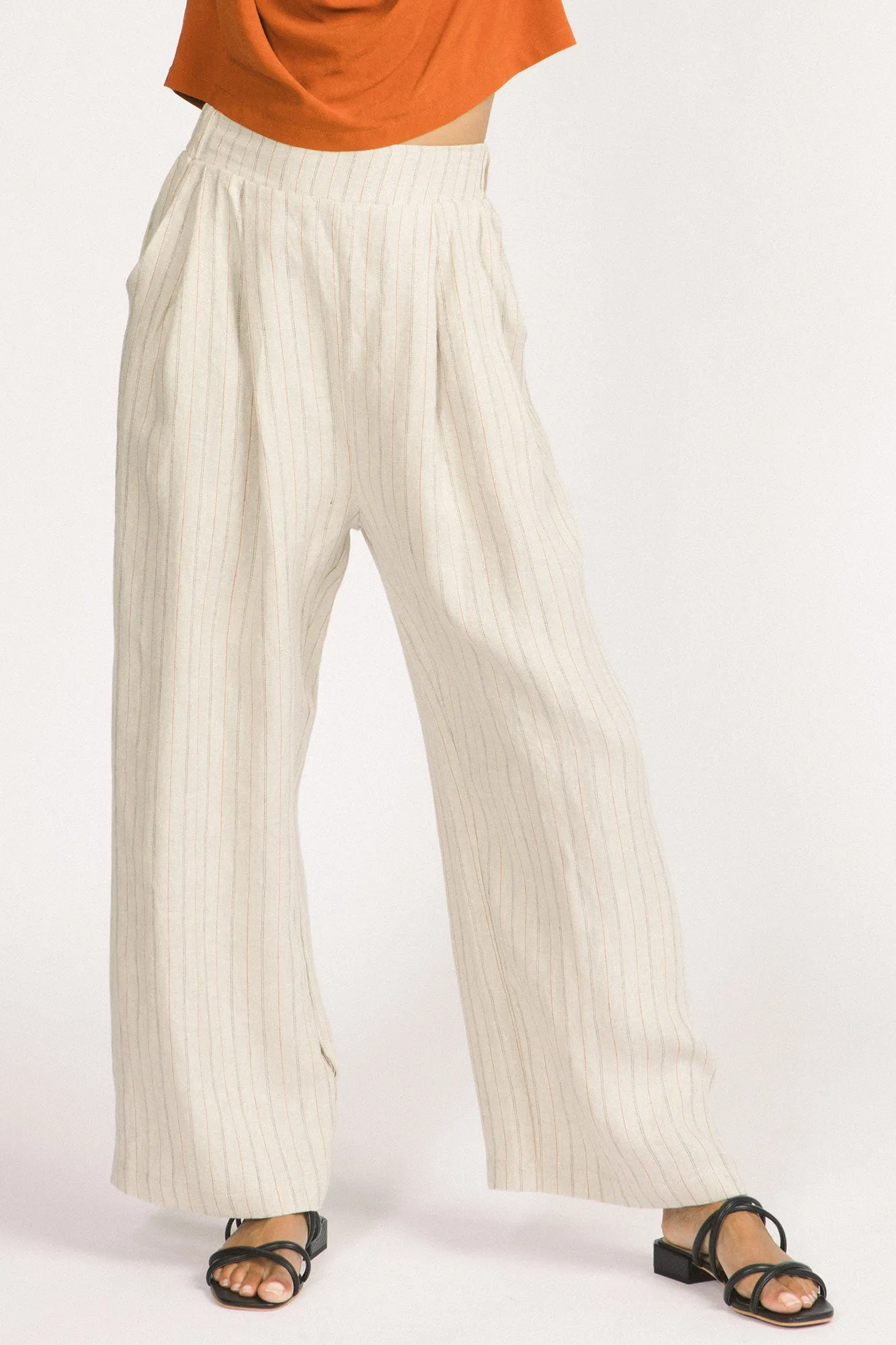 Romy Pants Ivory sold by Allison Wonderland