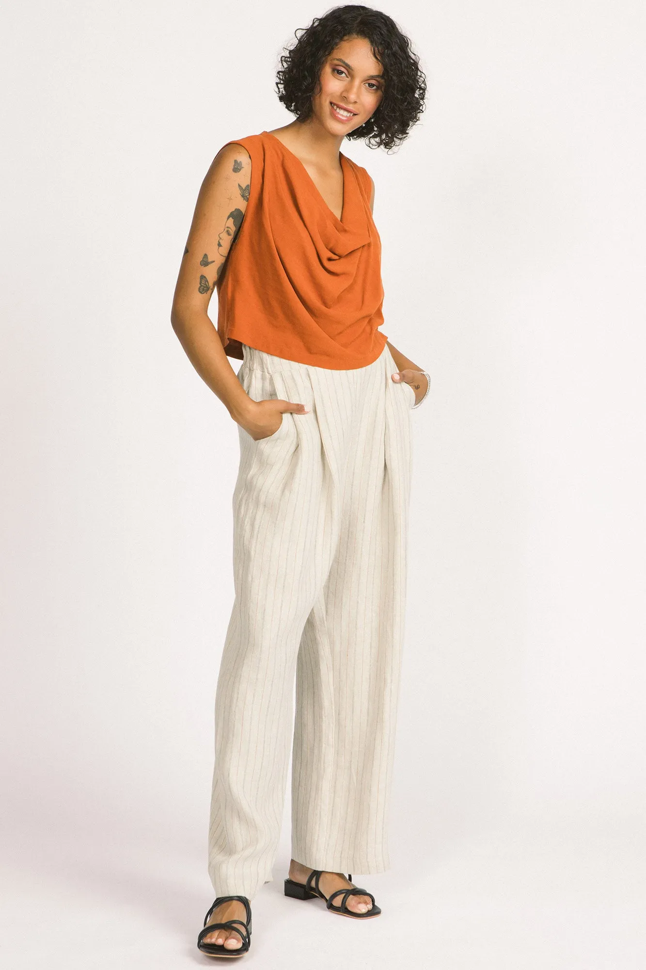 Romy Pants Ivory sold by Allison Wonderland product image thumbnail 3