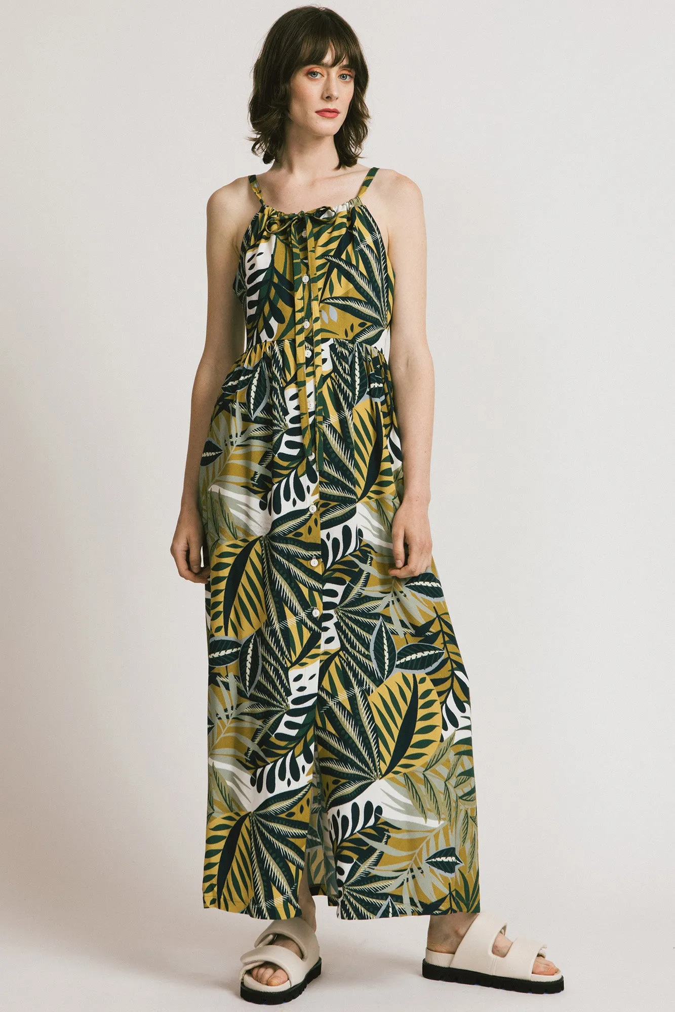 Lanai Dress Green Floral sold by Allison Wonderland