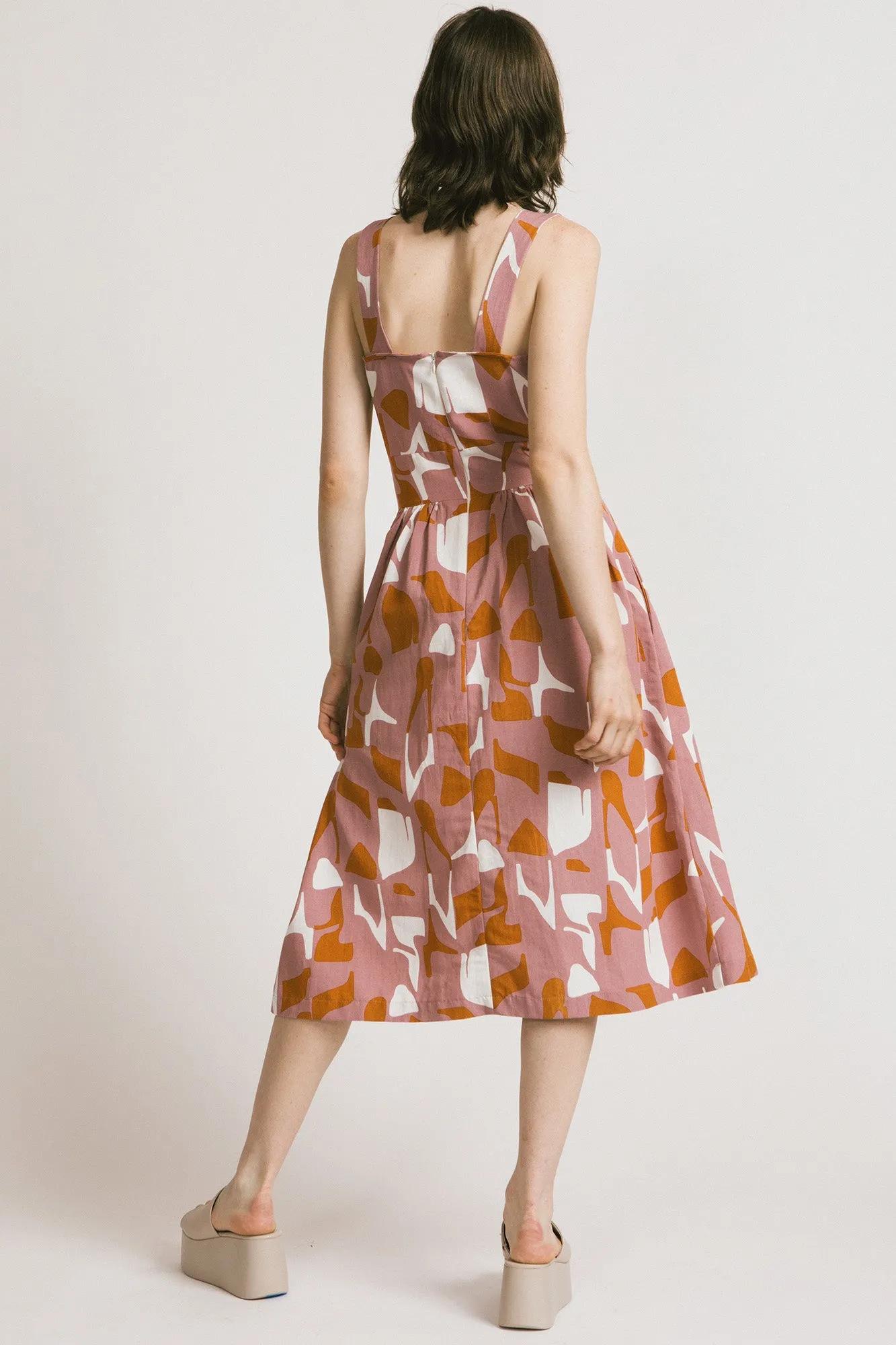 Virginia Dress Pink sold by Allison Wonderland product image thumbnail 3