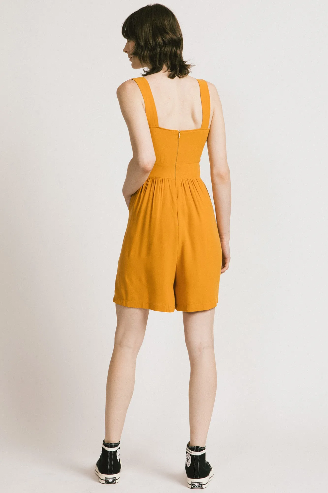 Amalfi Romper Saffron sold by Allison Wonderland product image thumbnail 3