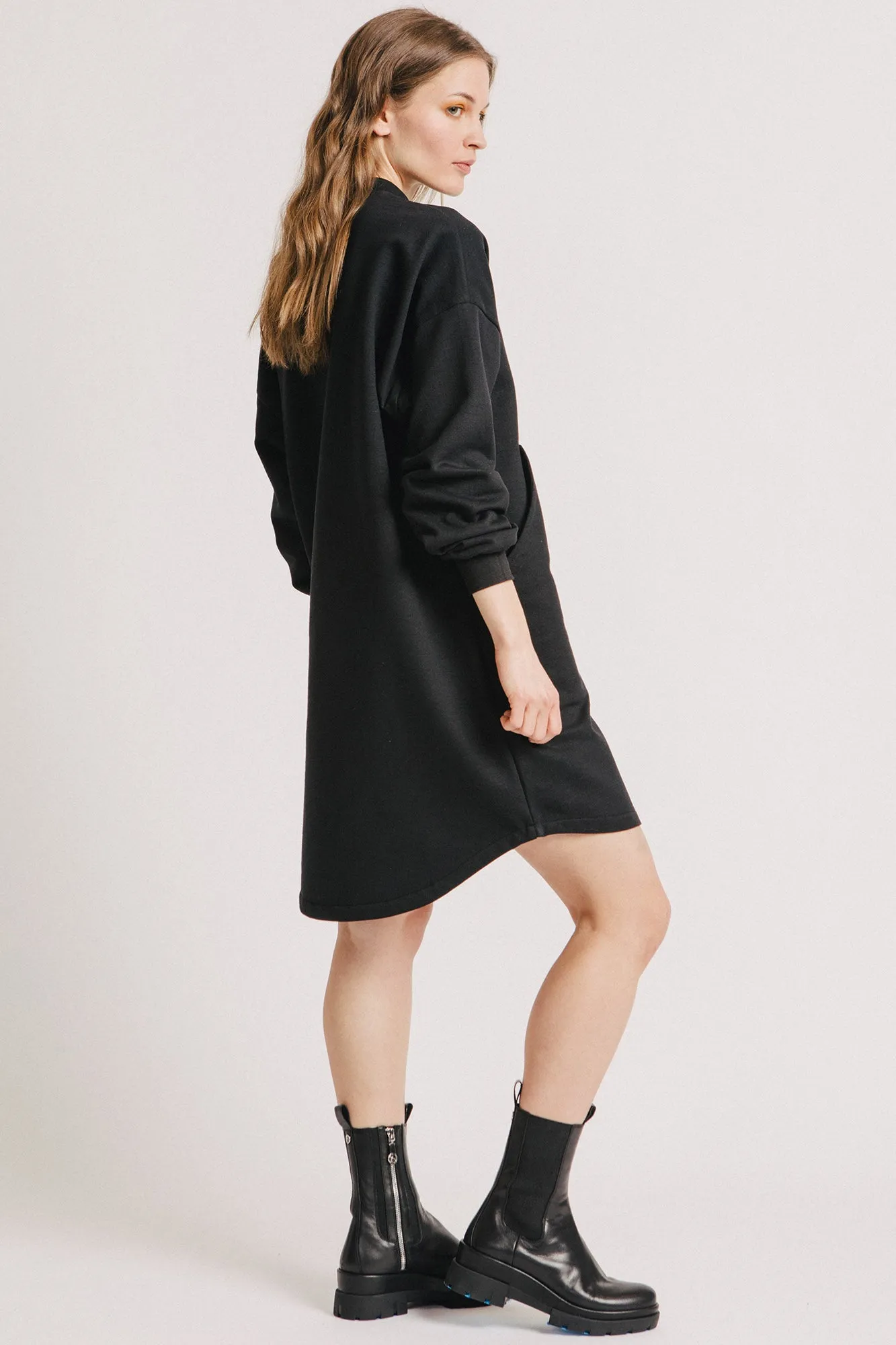 Lux Sweatdress Black sold by Allison Wonderland product image thumbnail 2