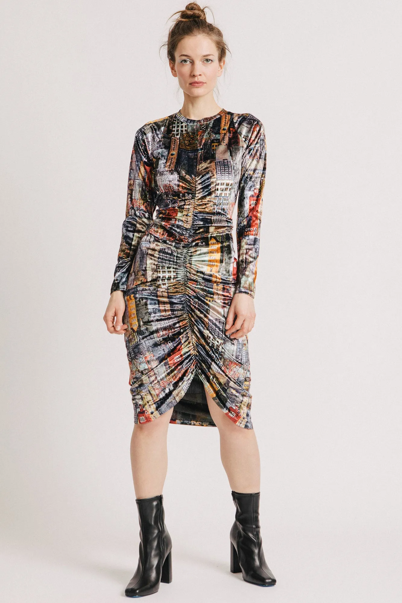 Delfina Dress House Print sold by Allison Wonderland