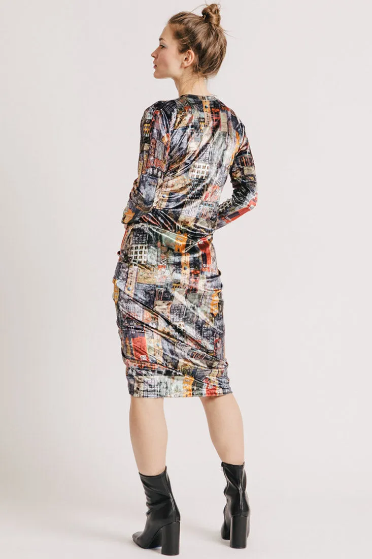 Delfina Dress House Print sold by Allison Wonderland product image thumbnail 3