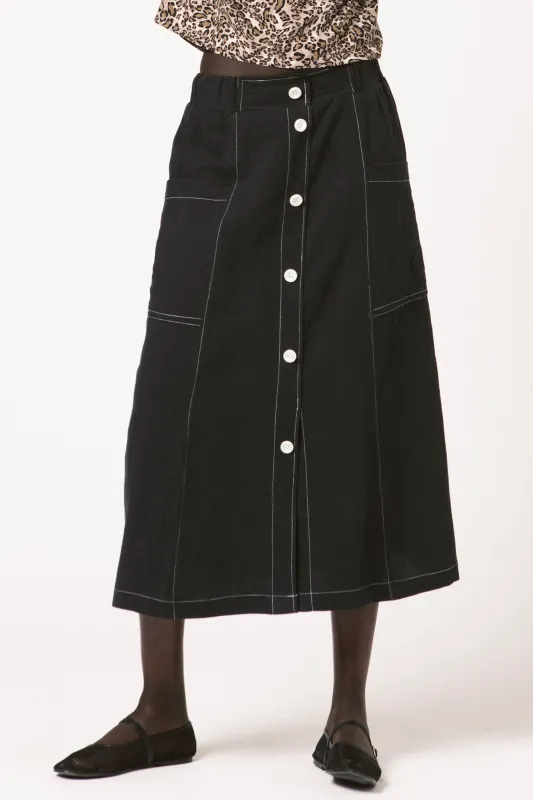 Market Skirt Black sold by Allison Wonderland