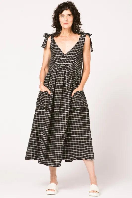 Opus Dress Black Check sold by Allison Wonderland