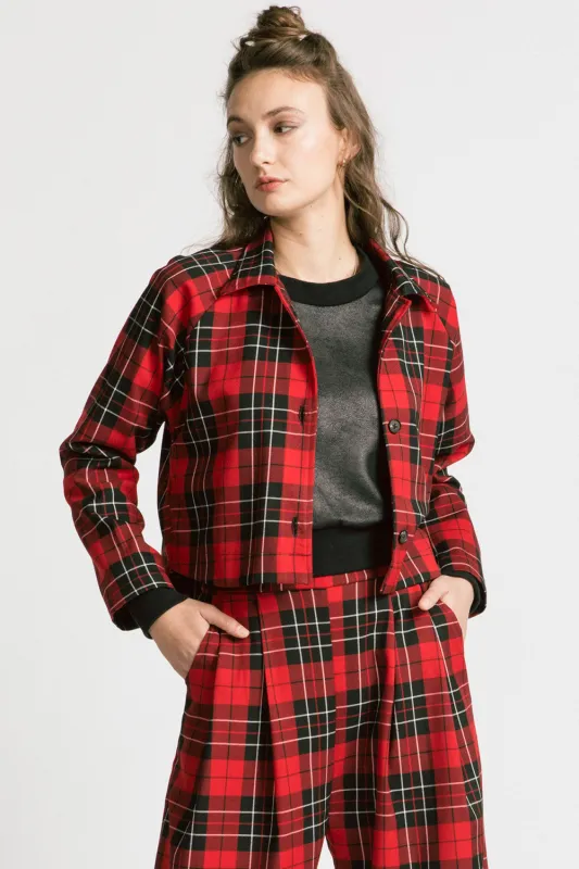 Maurice Jacket Plaid sold by Allison Wonderland