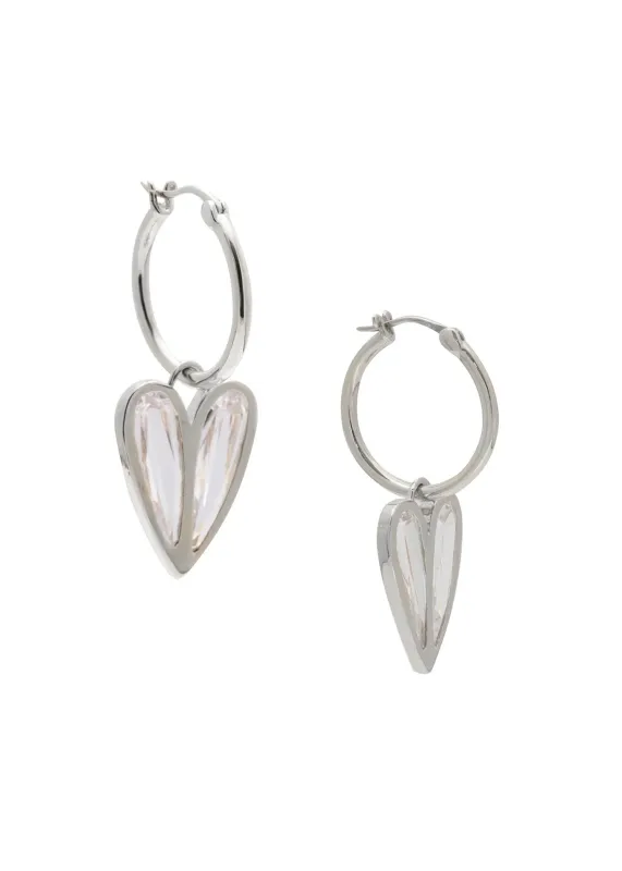 Sarah Mulder | Monroe Earrings in Rhodium sold by Allison Wonderland