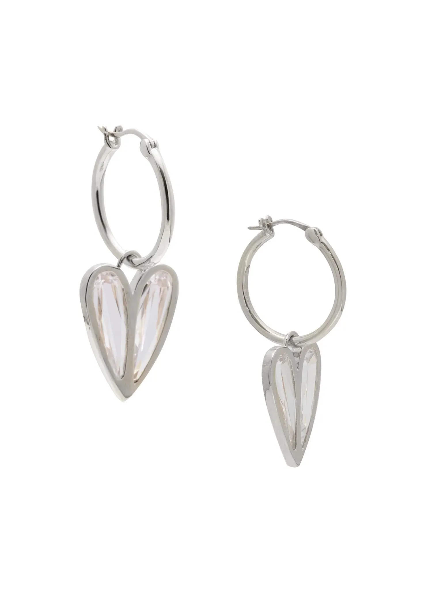 Sarah Mulder | Monroe Earrings in Rhodium sold by Allison Wonderland