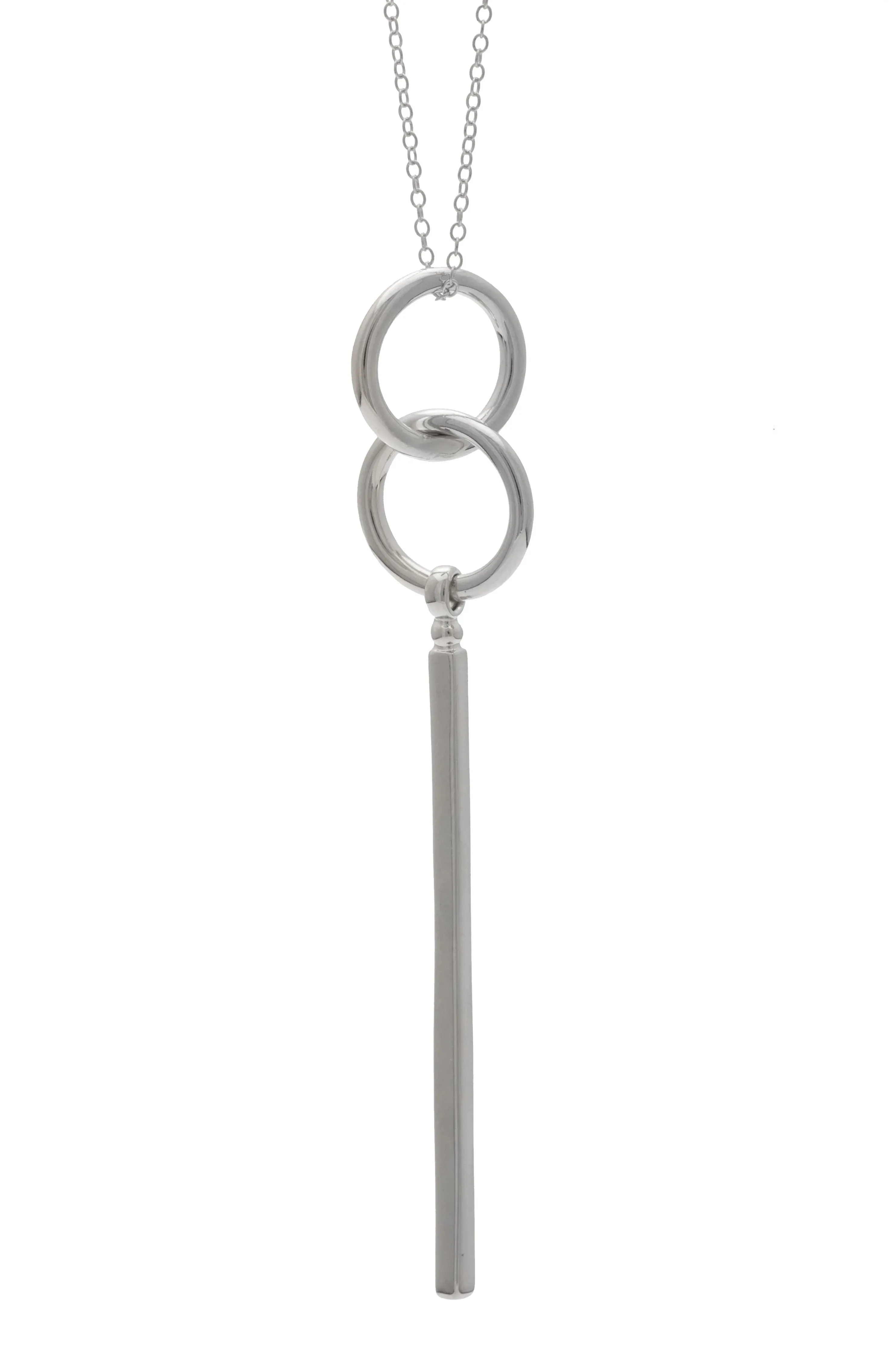 Sarah Mulder | Jax Necklace in Rhodium sold by Allison Wonderland