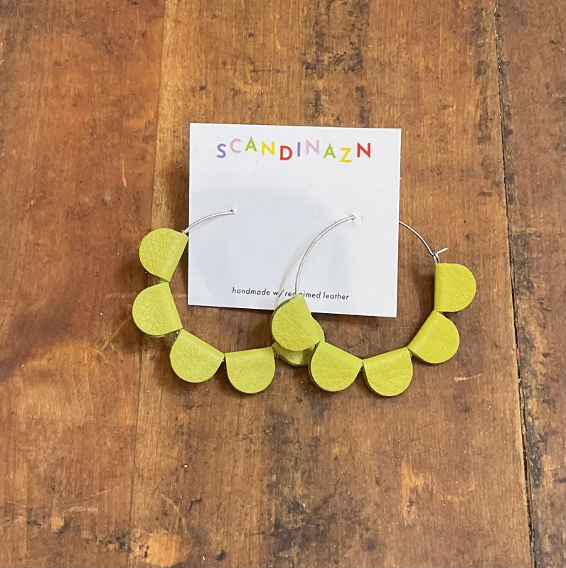 Scandinazn | Daisy Petal Hoops sold by Allison Wonderland