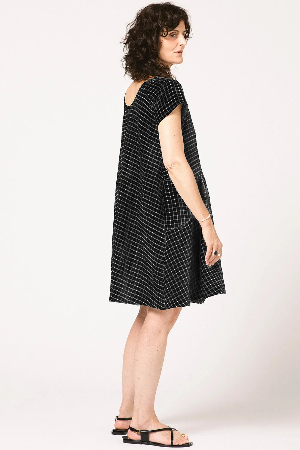 Cartwright Dress Black Check sold by Allison Wonderland product image thumbnail 3