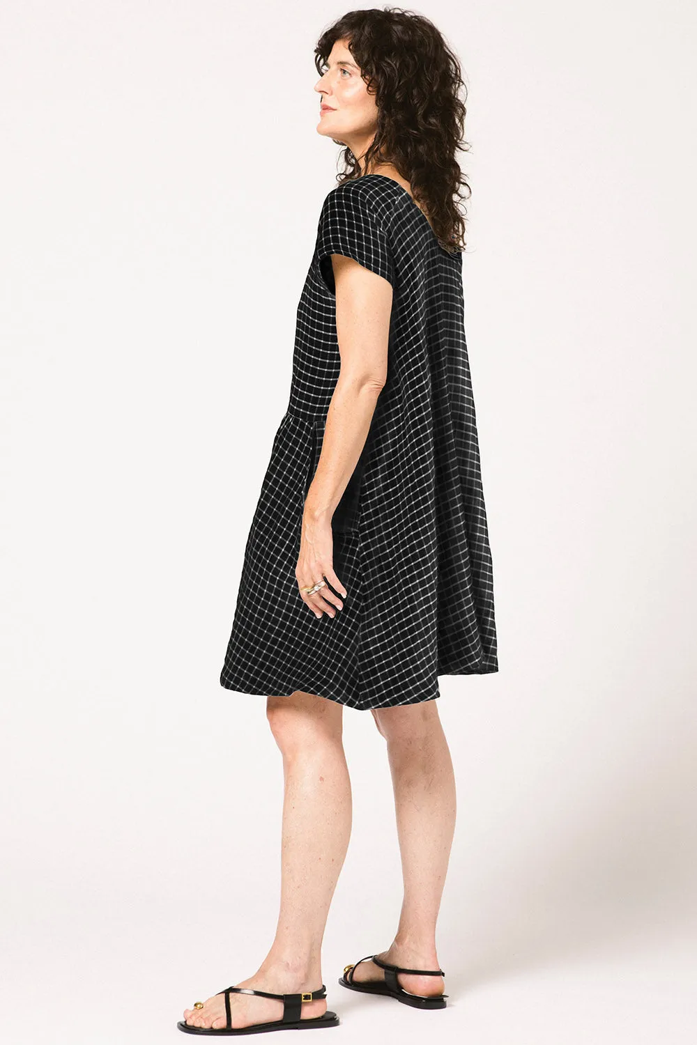Cartwright Dress Black Check sold by Allison Wonderland product image thumbnail 2