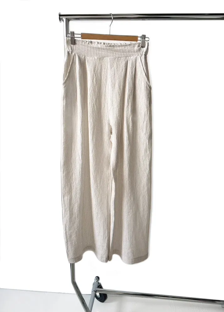 Lot 55 Pant White Pinstripe sold by Allison Wonderland