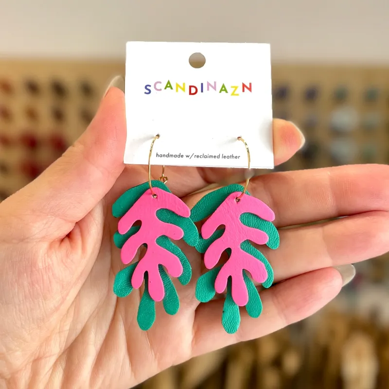 Scandinazn | Wakame Hoops in Fuchsia + Pink sold by Allison Wonderland