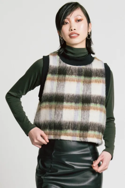 Peri Vest Plaid sold by Allison Wonderland