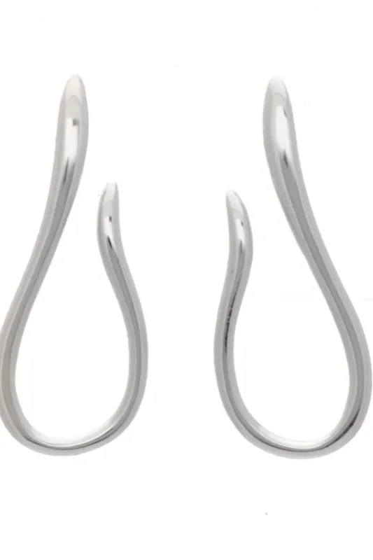 Sarah Mulder | Ascent Earrings, Rhodium sold by Allison Wonderland